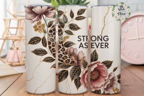 Leopard Floral Tumbler Wrap Graphics Review